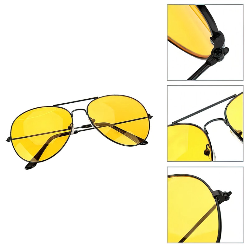 Окуляри антивідблискові Night View Glasses, для водіїв, нічне водіння фото - 2