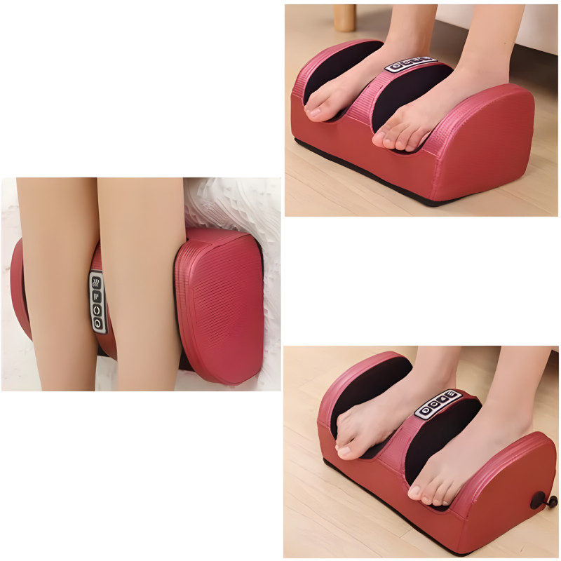 Масажер для ніг із підігрівом Foot Massager, 3 режими інтенсивності фото - 4