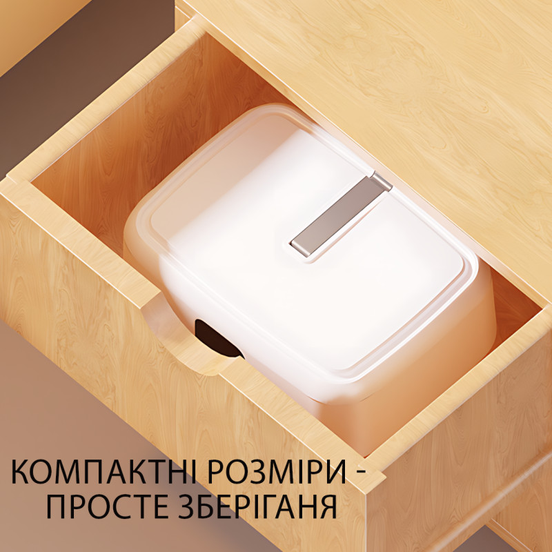 Сушарка AND XL-1187 підвісна, складана, 600 Вт, до 10 кг, дисплей, пульт, 70 °C, безшумна, 2 режими фото - 8