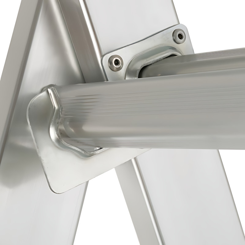 Алюминиевая лестница-стремянка-помост 3в1 DLSL-101-6, трансформер, до 150 кг, платформа, лестница, 2.8 метра фото - 8