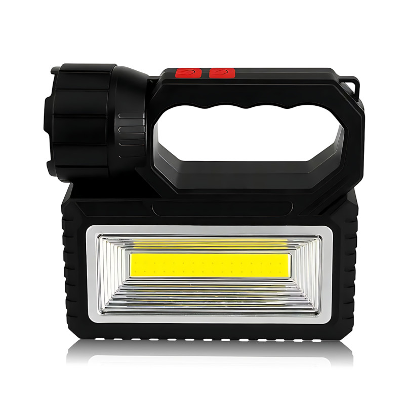 Сонячна зарядна станція OK-718S-A з LED+COB ліхтарем 10 Вт, PowerBank, сонячна панель, 3 виносні лампи, акумуляторна ручна фото - 2