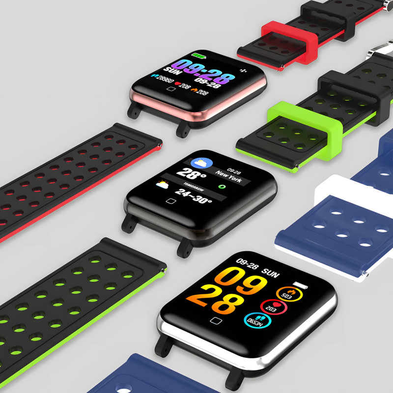 Умные смарт часы Smart Watch F5 Зеленый фото - 4