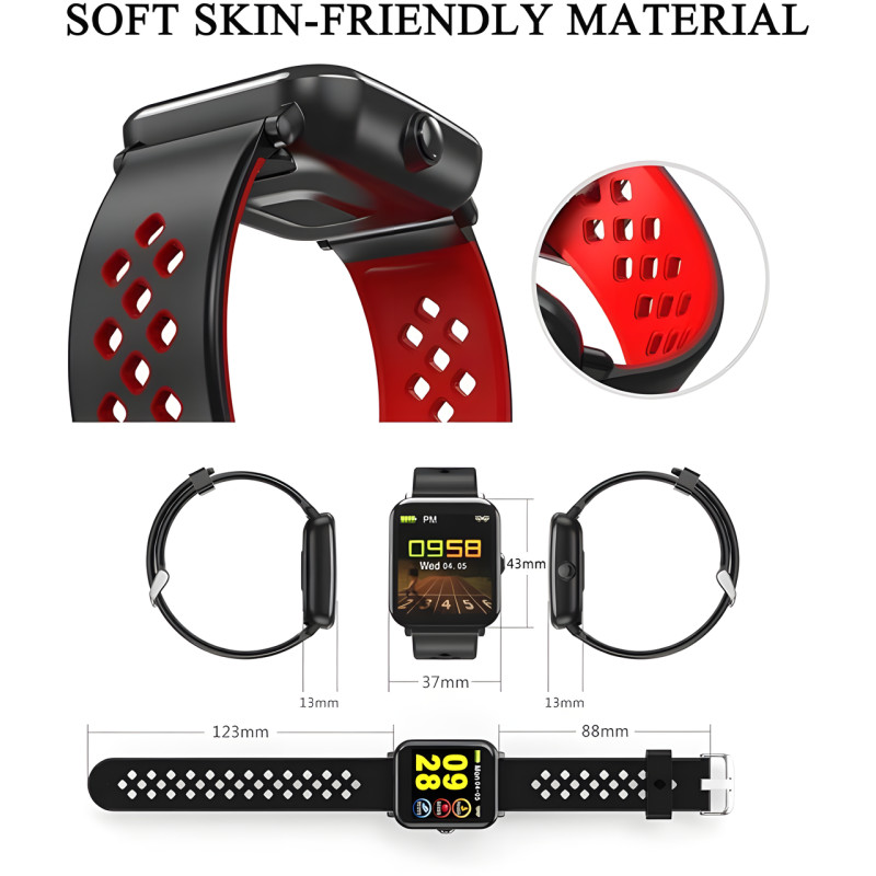 Умные смарт часы Smart Watch F5 Зеленый фото - 8