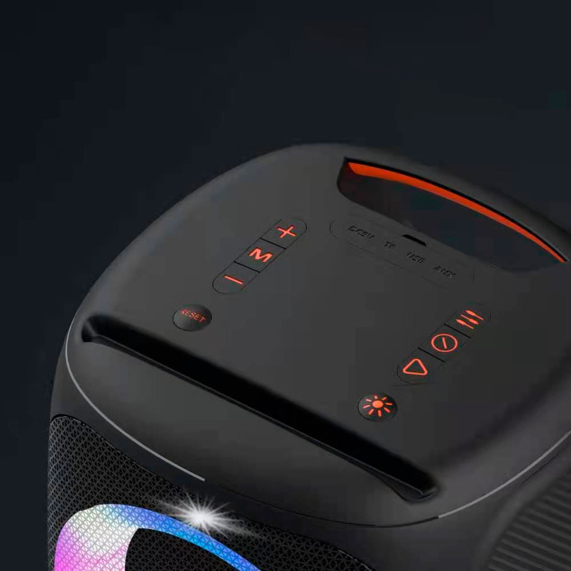 Портативная bluetooth колонка HOPESTAR Party 100, 10000мАч, 50Вт Зеленый фото - 6