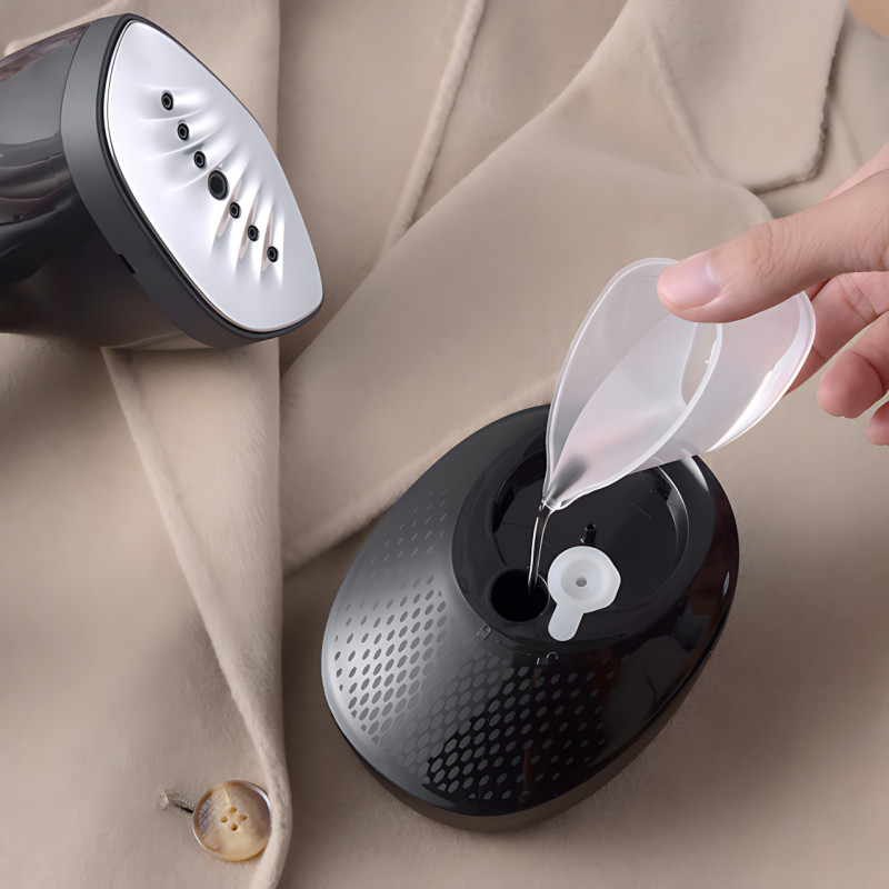 Отпариватель ручной BOMA Hand held steam iron BM-528, вертикальный отпариватель для одежды, 1500 Вт, с щеткой фото - 6