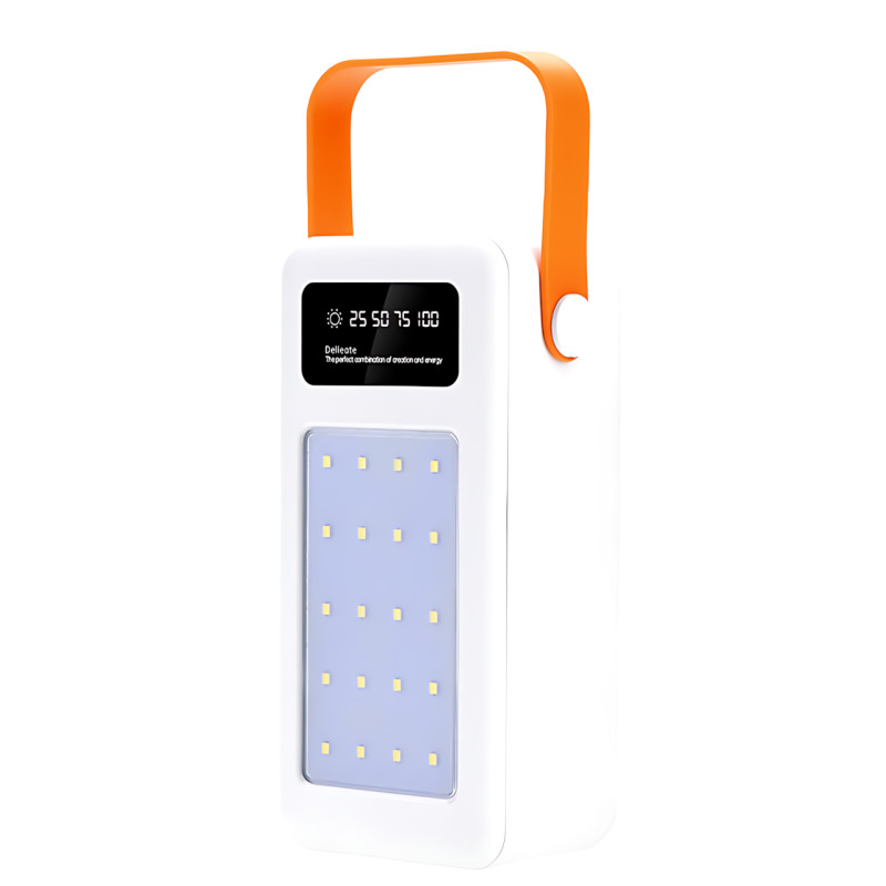 Повербанк AND YM-635CX на солнечной батарее 50000 mAh с USB и встроенными кабелями фото - 4