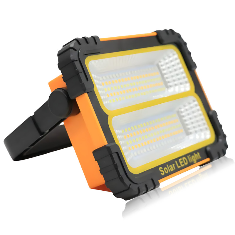 Прожектор акумуляторний BL JN-883 із сонячною панеллю, LED 5 Вт, 6500 K, IP65, USB-зарядка, Power Bank, автономний прожектор фото - 3