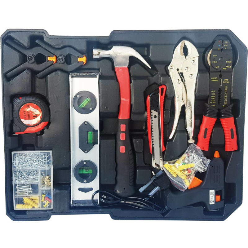Большой набор инструментов 399 pcs  от Swiss Craft International PL-399ТLG, в чемодане, с колесами фото - 4
