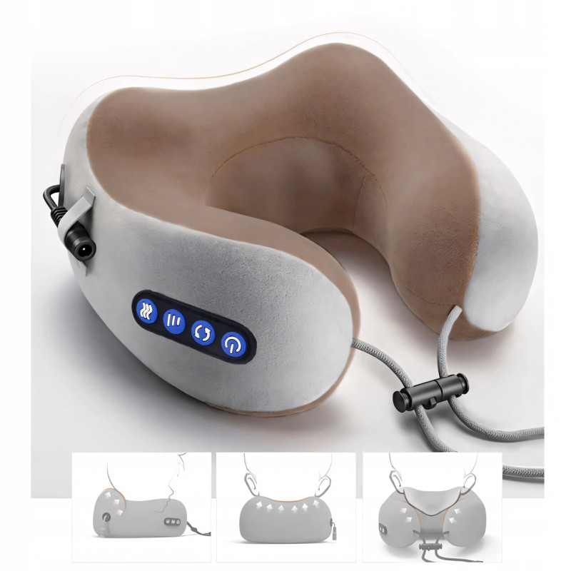 Массажная подушка для шеи Gelius Smart Pillow Massager GP-PM001 фото - 5