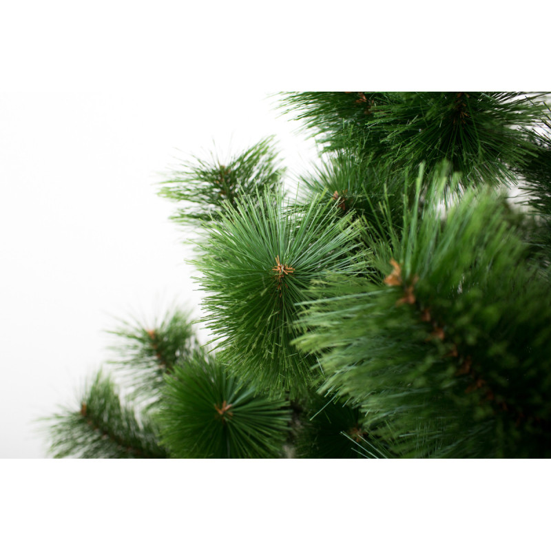 Різдвяна штучна сосна 150 см Розпушена натуральний зелений, пишна фото - 2