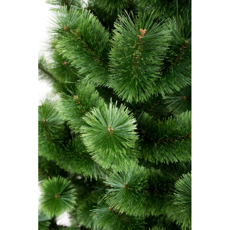 Різдвяна штучна сосна 150 см Розпушена натуральний зелений, пишна фото - 4