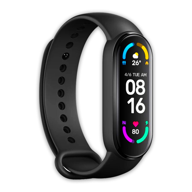 Фитнес-трекер смарт часы Smart Band M6 Black