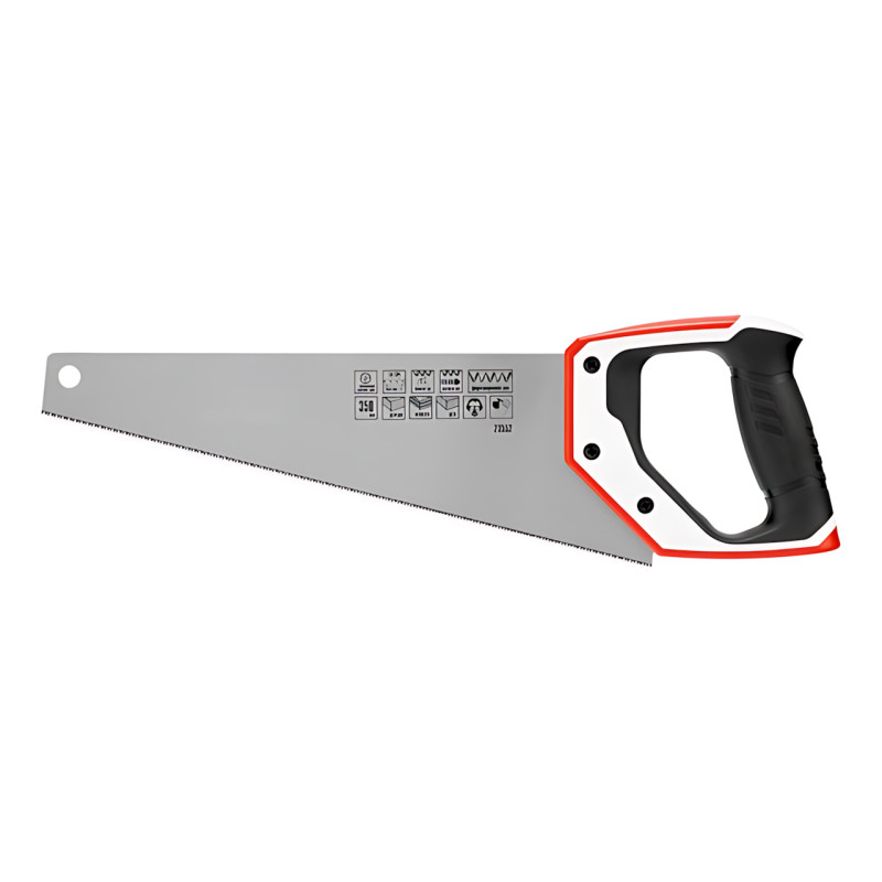 Ручна пила Saw AND TX-3005 — 450 мм / 18", 7 TPI, марганцева сталь, фіксоване лезо фото - 7