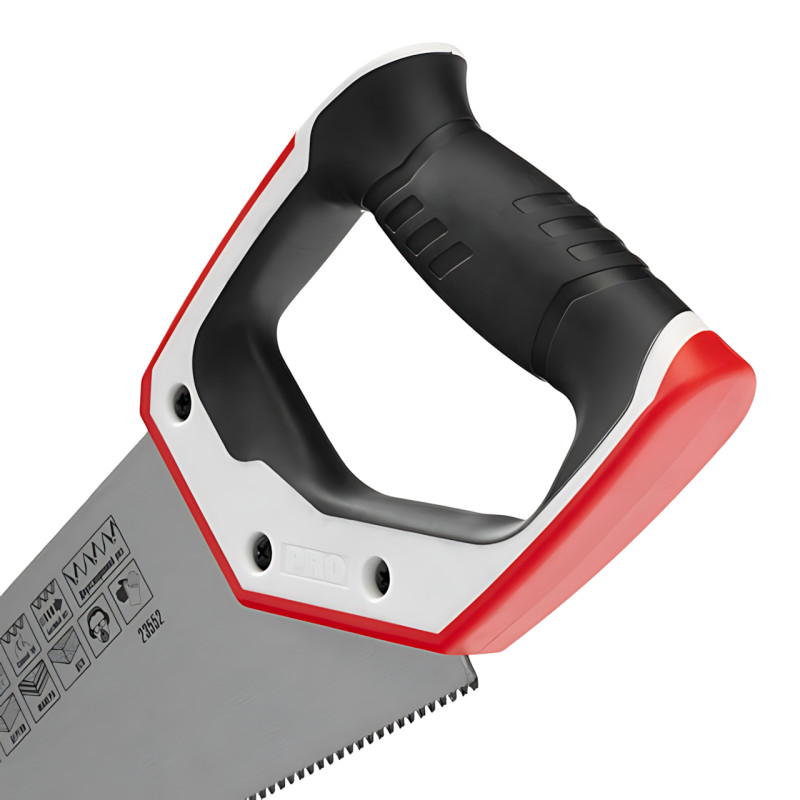 Ручна пила Saw AND TX-3005 — 450 мм / 18", 7 TPI, марганцева сталь, фіксоване лезо фото - 6
