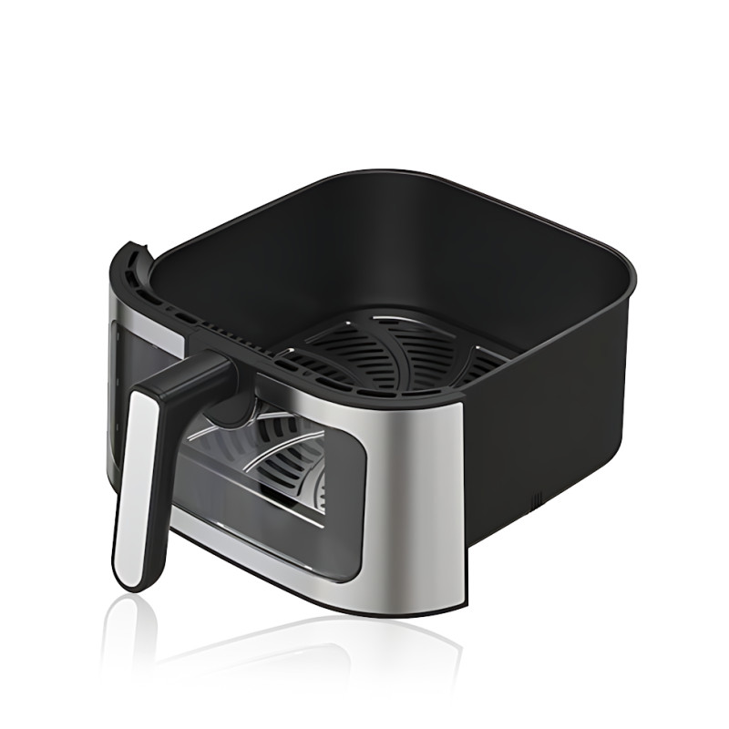 Аэро гриль ZIP LINE TOP XXXL MS-5806DW 12 л 4000 Вт, воздушный гриль, нержавеющая сталь, LED-панель, 8 программ фото - 8