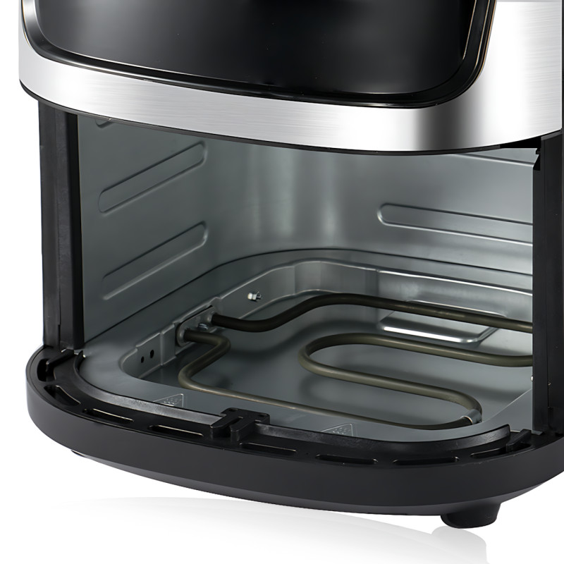 Аэро гриль ZIP LINE TOP XXXL MS-5806DW 12 л 4000 Вт, воздушный гриль, нержавеющая сталь, LED-панель, 8 программ фото - 6