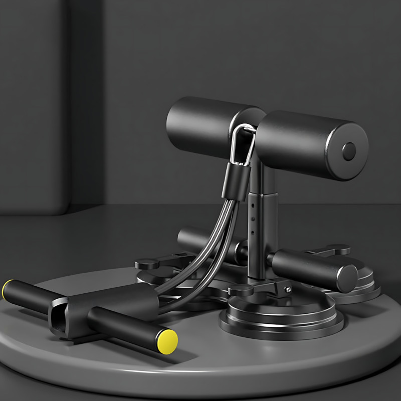 Тренажёр для пресса и силовых упражнений Revol DK-03 с регулировкой высоты и тремя присосками фото - 7