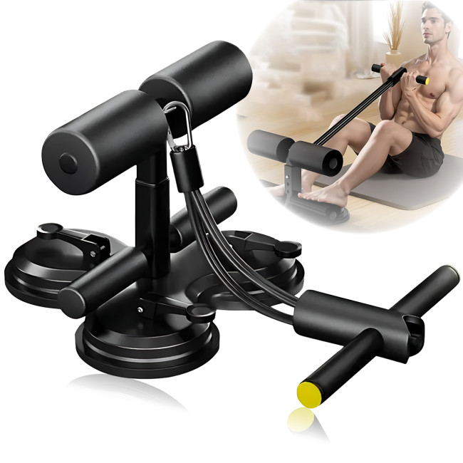 Тренажёр для пресса и силовых упражнений Revol DK-03 с регулировкой высоты и тремя присосками