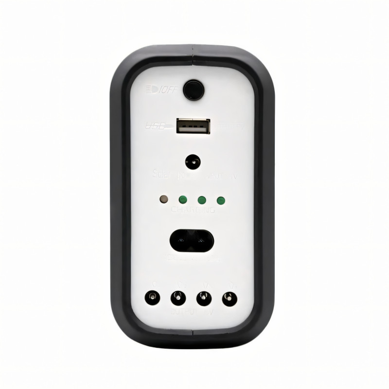 Портативна система освітлення GDPLUS-8017, DC6V3A, Ліхтар + 3 LED-лампи + сонячна панель 4000 mAh фото - 4