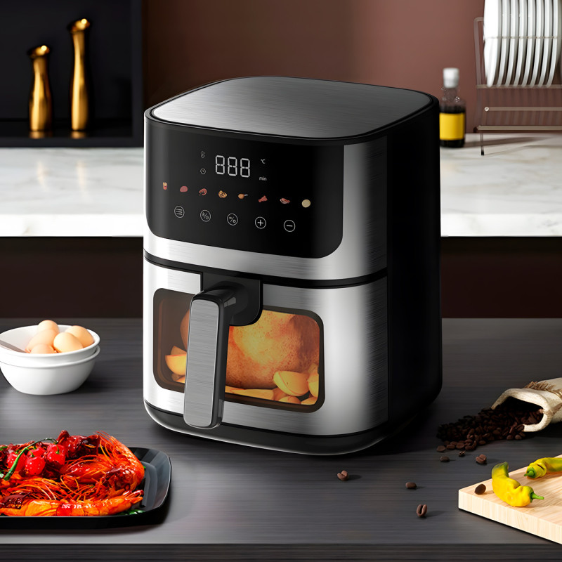 Аерогриль Rainberg RB-2268, 4200w, 8L фото - 2