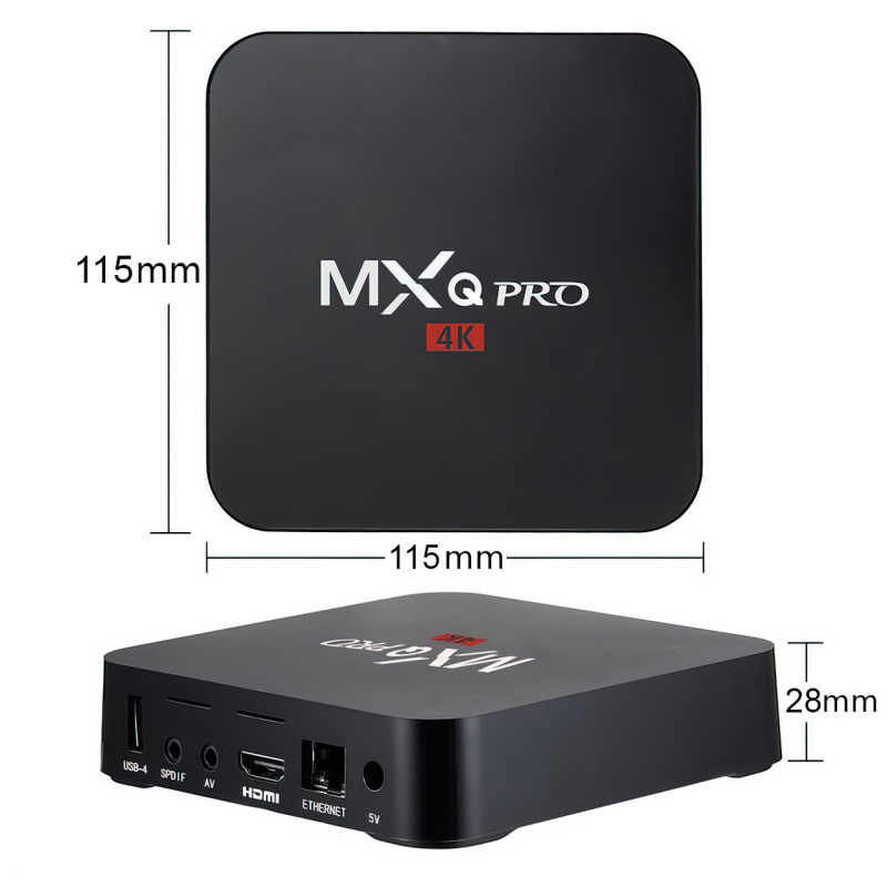 Смарт-TV-приставка TV-BOX MXQ Pro 4K, 1 ГБ ОЗП, 8 Гб HDD, Android фото - 6