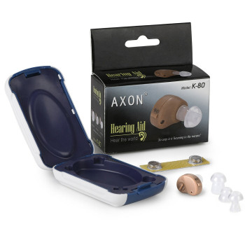 Слуховий апарат Axon K-80, внутрішньоканальний підсилювач слуху,