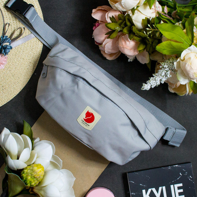 Шведська сумка на пояс Fjällräven Ulvö Hip Pack Medium Original бананка, унісекс, різні кольори (Gray rubble) Сірий
