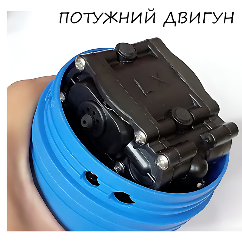 Портативная автомобильная мойка с питанием от прикуривателя Chejieba AL630, автомойка с погружным насосом фото - 6