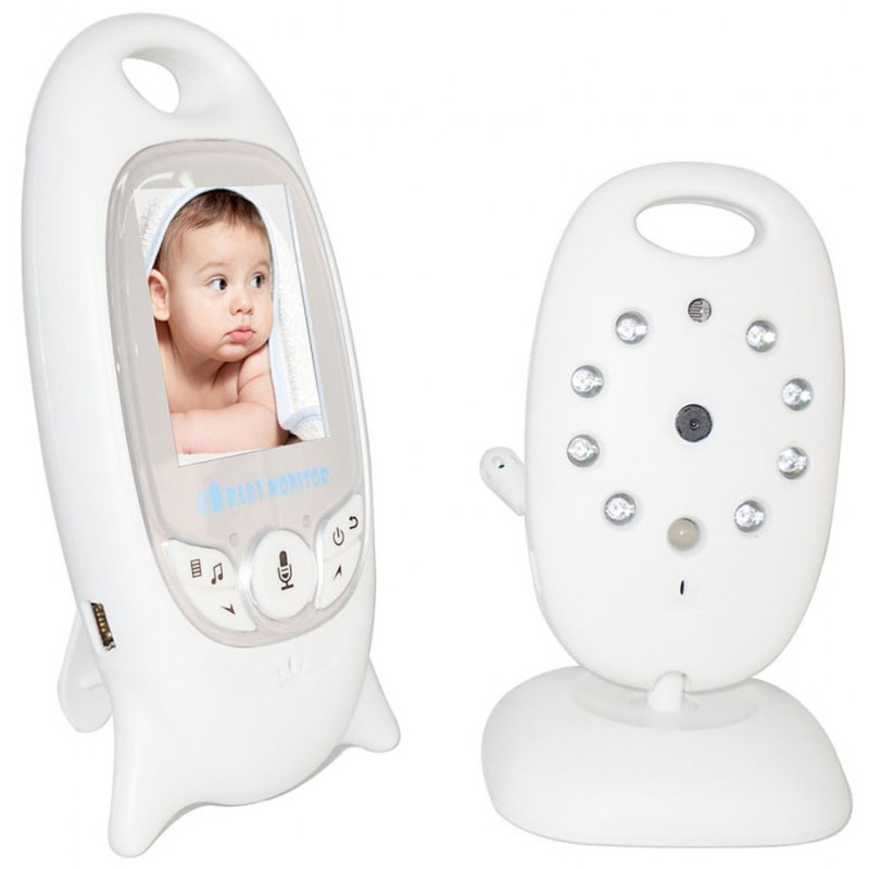Видео няня Baby Monitor VB601 портативный дисплей, измерение температуры и шума фото - 2