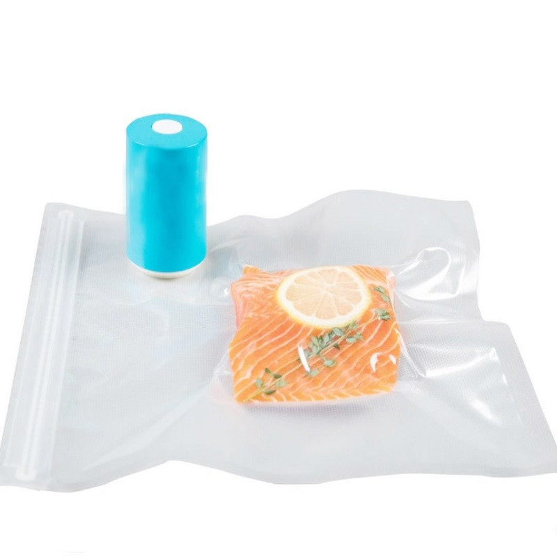Комплект для вакуумной упаковки продуктов Always Fresh Seal Vac, вакуумный упаковщик еды и вещей, 6 пакетов фото - 8
