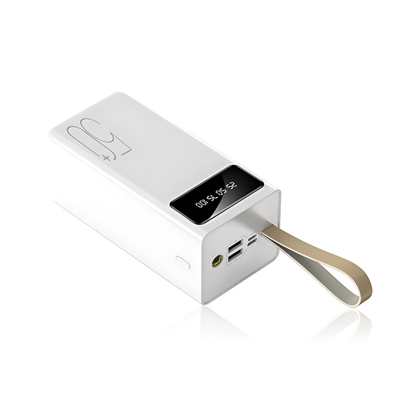 Power Bank Viaking YM-511 Quick Charging 50000 mAh 10.5W, пауэрбанк с LED-индикатором, фонариком, быстрой зарядкой, typeC + 2 USB фото - 2