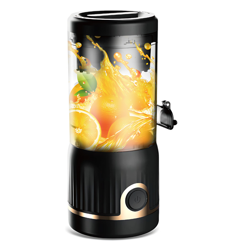 Соковыжималка для цитрусовых Domotec MS-613, 45 Вт, 250 мл, реверс, тихая работа, компактная, носик антикапля, разборная, черный фото - 2