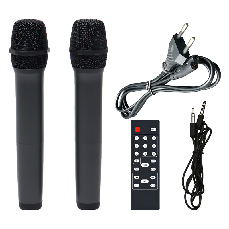 Портативна колонка Su-Kam BT 120D/212D+, 300 Вт, 7500 mAh, Bluetooth, 2 мікрофони, 12v/220v фото - 8