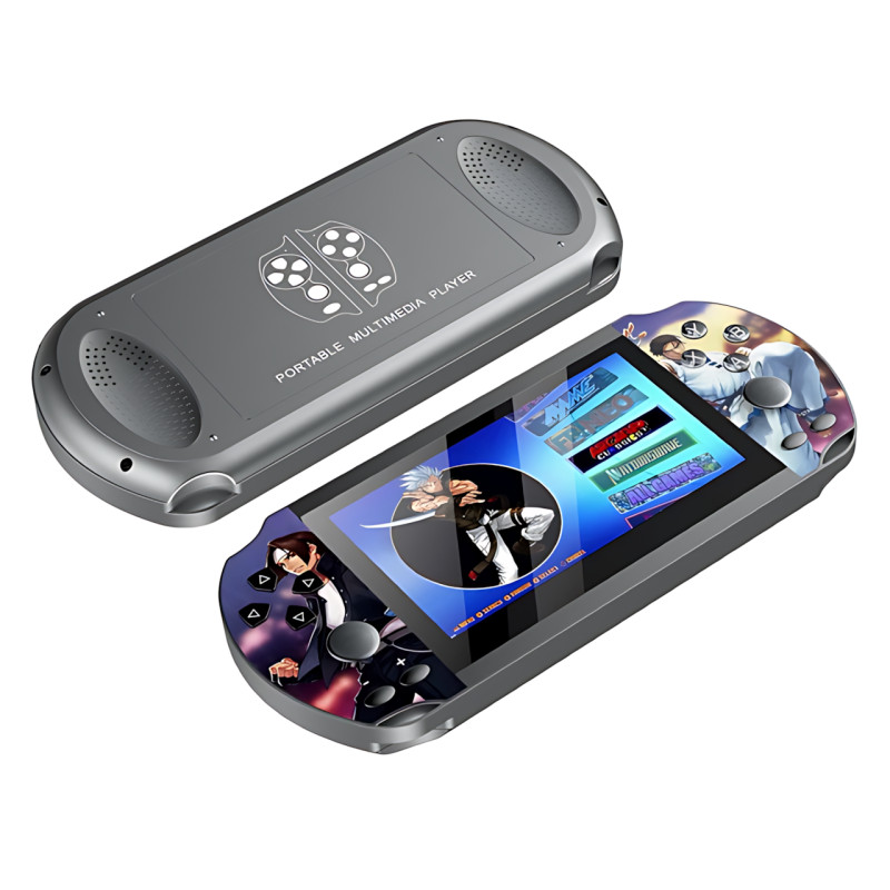 Игровая портативная консоль M7 4.3" IPS, 10000 игр,  2GB RAM + 64GB ROM, PSP PS1 N64, Linux EmuELEC, 1500 мАч фото - 3