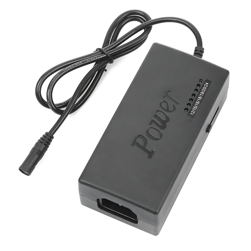Універсальний зарядний пристрій для ноутбуків 120W з регульованою напругою і набором штекерів (8 в 1) фото - 3