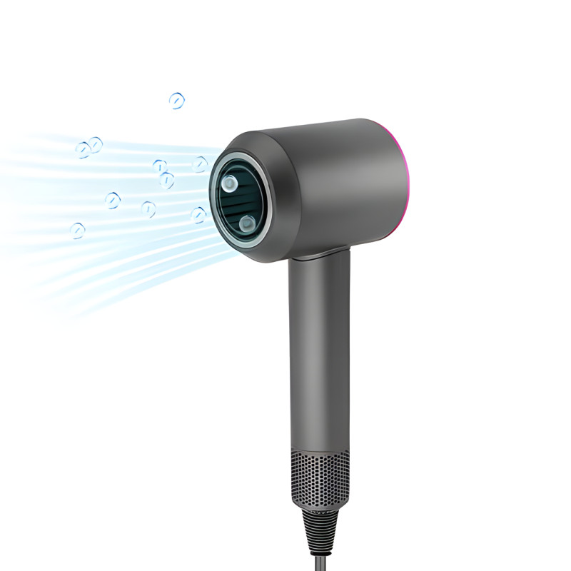 Фен для волосся Super Hair Dryer, 1600 Вт, з турборежимом та іонізацією фото - 2