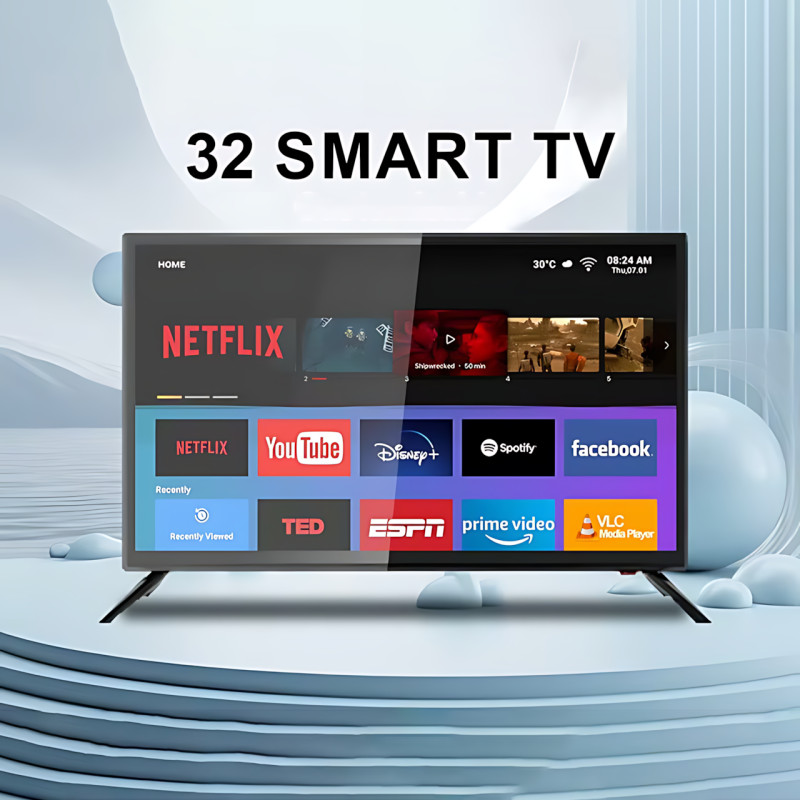 Smart TVS32 – 32" LED-телевизор 4K UHD, Android 14, Wi-Fi, Bluetooth, 1GB+8GB, DVB-T2/S2/C, 2×10W фото - 9