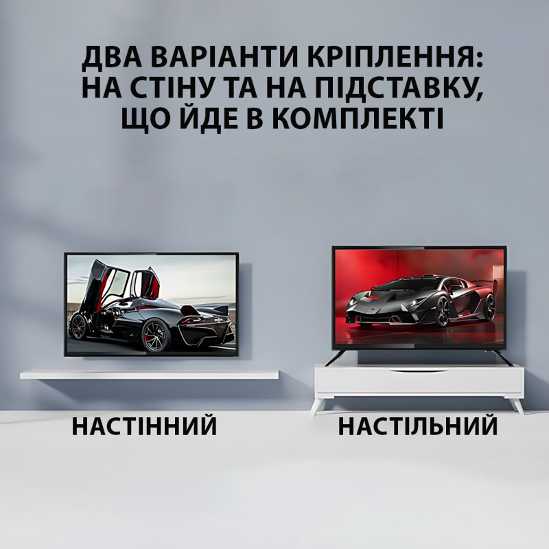 Smart TVS32 – 32" LED-телевизор 4K UHD, Android 14, Wi-Fi, Bluetooth, 1GB+8GB, DVB-T2/S2/C, 2×10W фото - 7