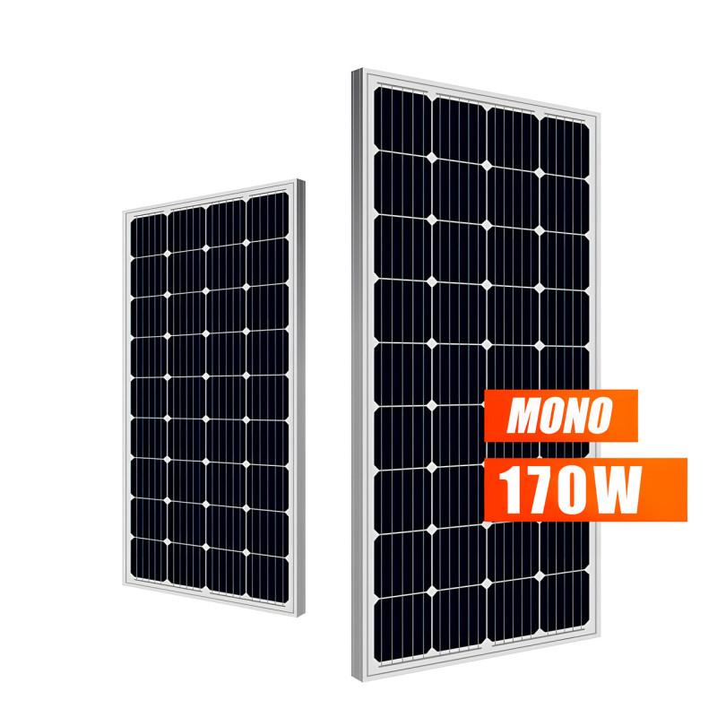 Сонячна панель UKC SA-170, 18v, 170 W 148*67*3 фото - 2