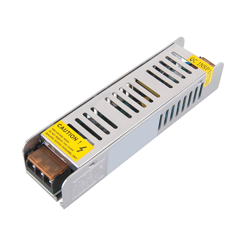 Адаптер 12V 35A METAL Long, імпульсний блок живлення — 300 W, пасивне охолодження, IP20 фото - 3