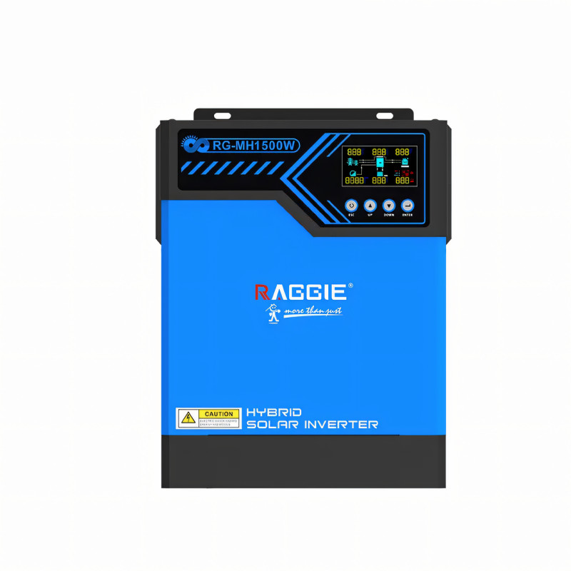 Гібридний інвертор Raggie RG-MH1500W 12 V MPPT-80A із зарядним пристроєм для сонячних панелей фото - 2