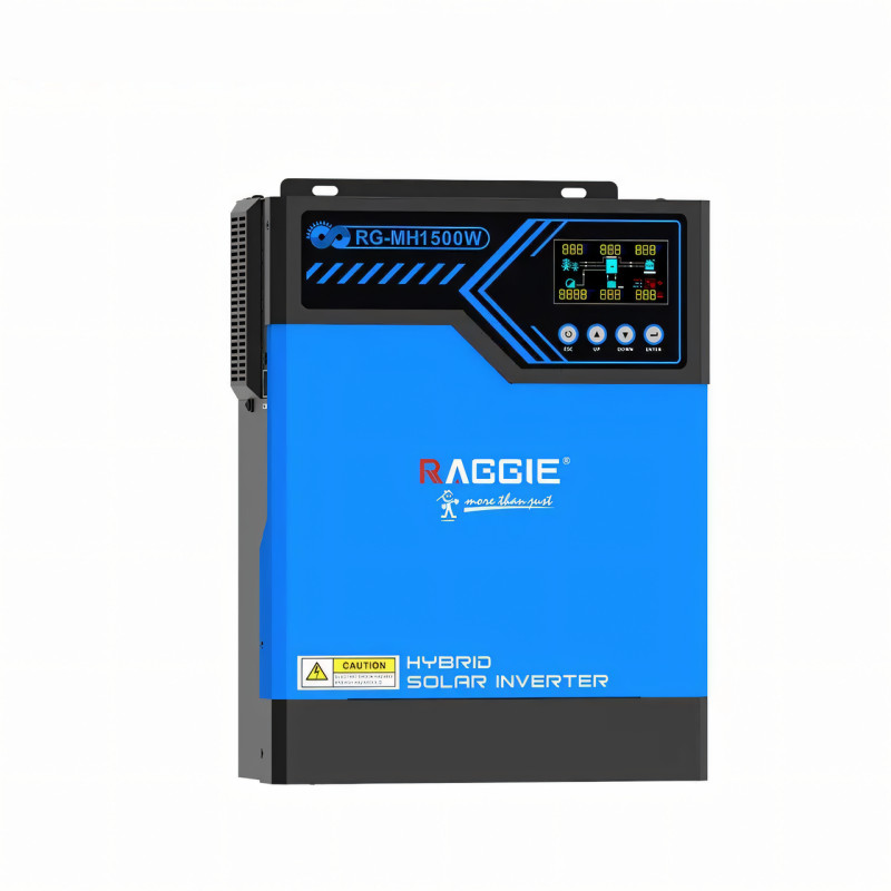 Гібридний інвертор Raggie RG-MH1500W 12 V MPPT-80A із зарядним пристроєм для сонячних панелей фото - 3