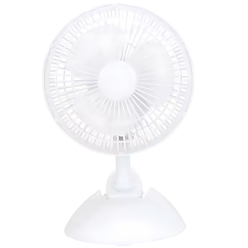 Настільний вентилятор MS-1623 Fan 2 в 1 з прищіпкою, 6" (15 см), 3 режими, поворот 90°, від 220 В фото - 3