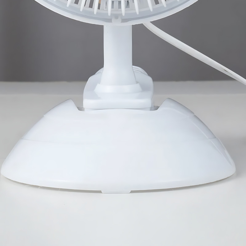 Настільний вентилятор MS-1623 Fan 2 в 1 з прищіпкою, 6" (15 см), 3 режими, поворот 90°, від 220 В фото - 10