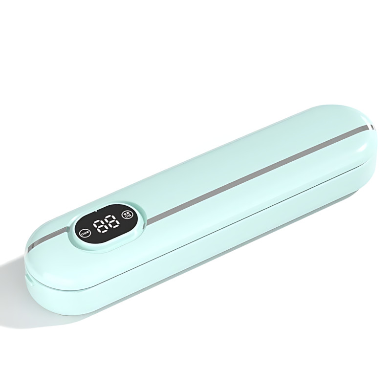 Вакуумний пакувальник продуктів Vacuum Sealer YQ-666, 300 Вт, дисплей, для сухого/вологого паковання + 10 пакетів фото - 3
