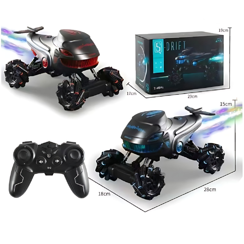 Гоночная машинка BGTOY 4WD AND S883, радиоуправляемый вездеход со световыми эффектами, 2,4 ГГц фото - 10