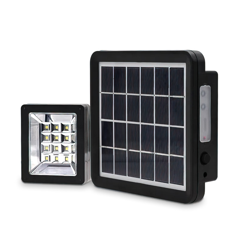 Прожектор із сонячною панеллю EasyPower EP-07 з датчиком руху, 1500 мА/год, SMD, IP66 фото - 2