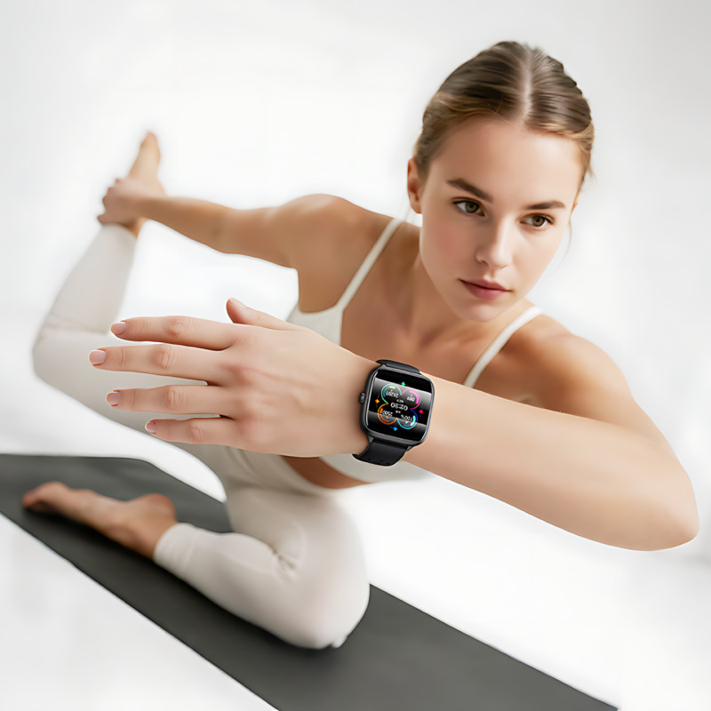 Смарт-годинник HOCO Y36, 1.72'' TFT 360&times;360, Bluetooth 5.3 (дзвінки з годинника), пульс, SpO2, сон, кроки, 200 мА&middot;год, iOS/Android фото - 8