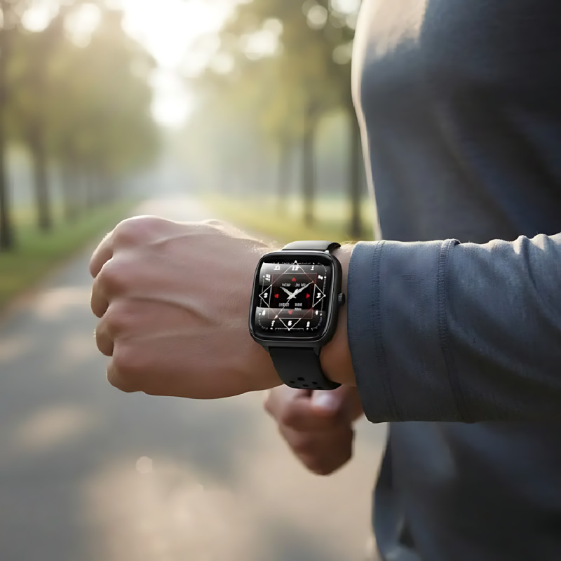 Смарт-годинник HOCO Y36, 1.72'' TFT 360&times;360, Bluetooth 5.3 (дзвінки з годинника), пульс, SpO2, сон, кроки, 200 мА&middot;год, iOS/Android фото - 9