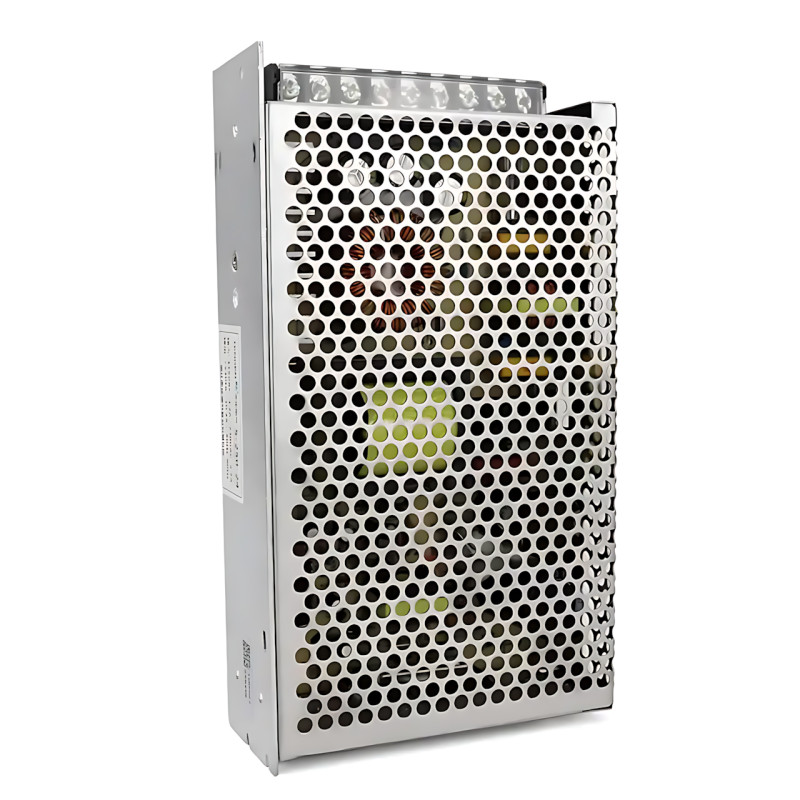 Адаптер питания 5V 30A METAL в перфорированном металлическом корпусе, защита от КЗ / перегрузки / перегрева фото - 2